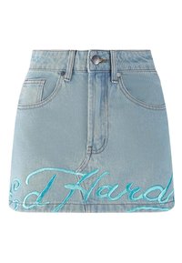 Ed Hardy CRAWLING DRAGON  - Jeansrock - blue