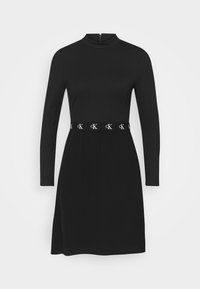 Calvin Klein Jeans Robe en jersey - black