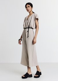Calliope TUTA LUNGA - Tuta jumpsuit - tortora