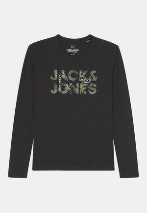 JCOTECH LOGO TEE CREW NECK JNR - Camiseta de manga larga - black
