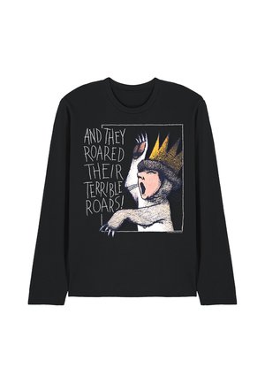 Cotton Soul, WHERE THE WILD THINGS ARE/ROAR - Langarmshirt - black