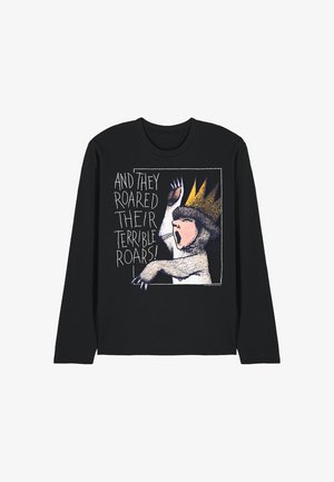 Cotton Soul, WHERE THE WILD THINGS ARE/ROAR - Langarmshirt - black