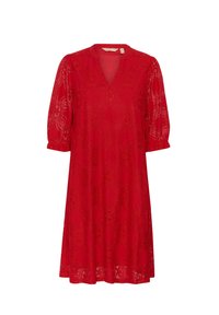 CUolu Short sleeve lace - Dienas kleita - racing red