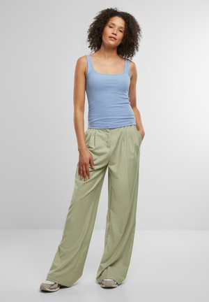 WIDE NECK 2-PACK - Top - black powderblue