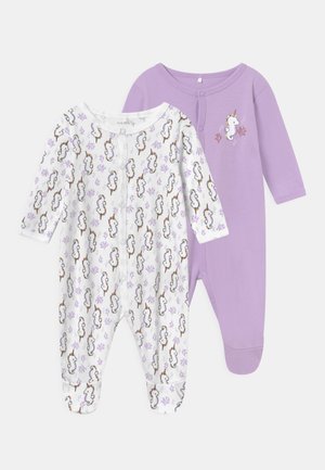 NBFNIGHTSUIT 2 PACK - Sleep suit - lavendula