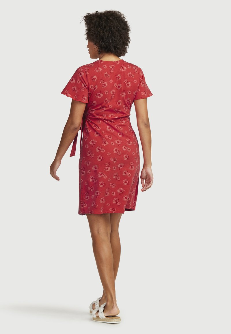 Damen Freizeitkleider | Cellbes HEDDA WRAP Jerseykleid red floral/rot - YQ09964 Damen Freizeitkleider | Cellbes HEDDA WRAP Jerseykleid red floral/rot - YQ09964