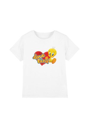 Warner Brothers, LOONEY TUNES TWEETY LOVE BIRD VALENTINE'S DAY UNISEX - Print T-shirt - white