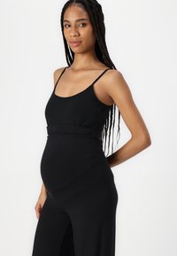 Anna Field MAMA 2 PACK - Treniņtērpa apakšdaļas -  black\dark grey