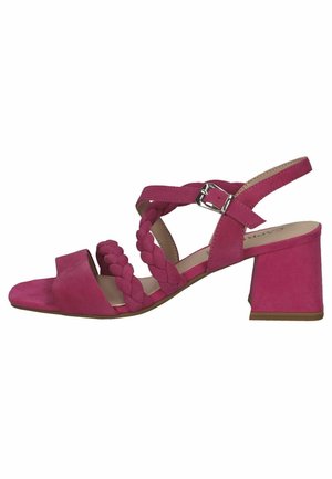 Caprice Sandalen - fuchsia suede