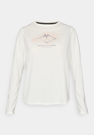 ASICS FUJITRAIL LOGO TOP - Maglietta a manica lunga - cream