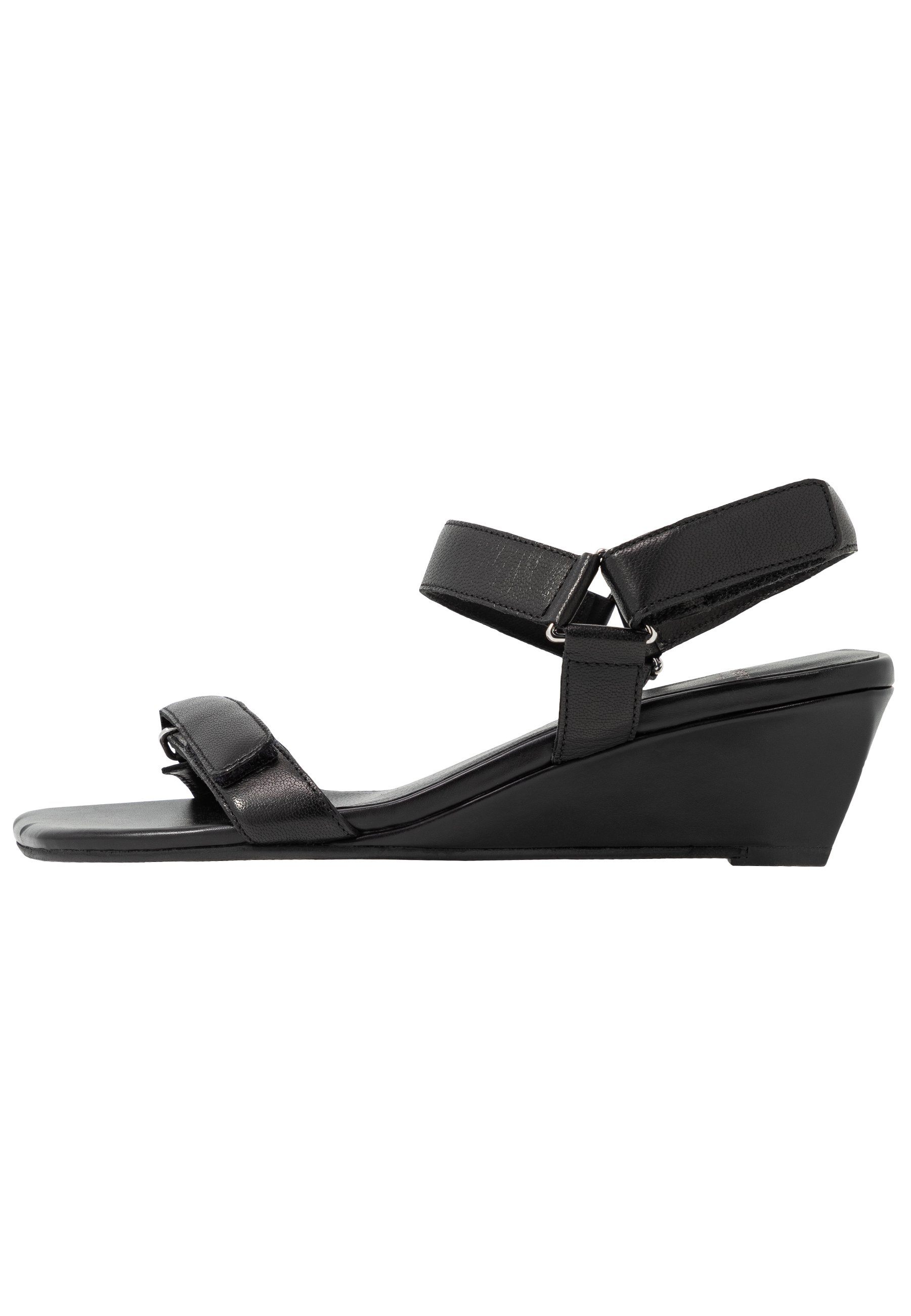 NELLIE Sandaletter med kilklack black NELLIE Sandaletter med kilklack black