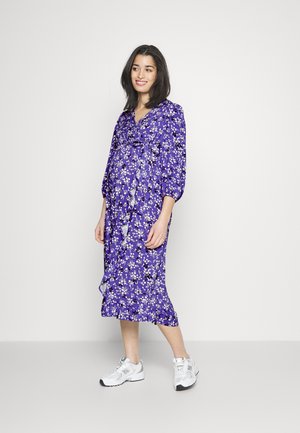 Pieces Maternity PMHARMONY MIDI DRESS - Φόρεμα από ζέρσεϊ - purple opulence