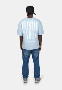 CRYSTAL PARIS FACE - Triko s potiskem - ice water