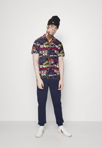 Brave Soul Camisa - black / multi-colour