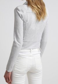 Even&Odd Sudadera con cremallera - mottled light grey