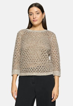 Betty Barclay, STRICKPULLOVER - Jumper - patch brown cream