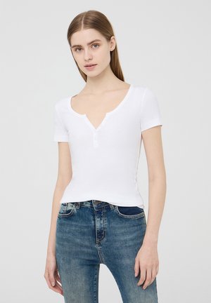 PLAIN - T-shirt basic - bianco ottico