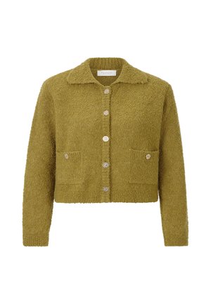 Rich & Royal, RICH & ROYAL CARDIGAN - Cardigan - golden moss