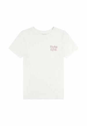 Wrangler SHORT SLEEVE - SLIM FIT - T-Shirt print - worn_white