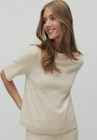 STOCKH LM MALIN PREMIUM - T-shirts basic - light beige