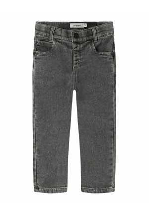 Sirgete säärtega teksad - medium grey denim