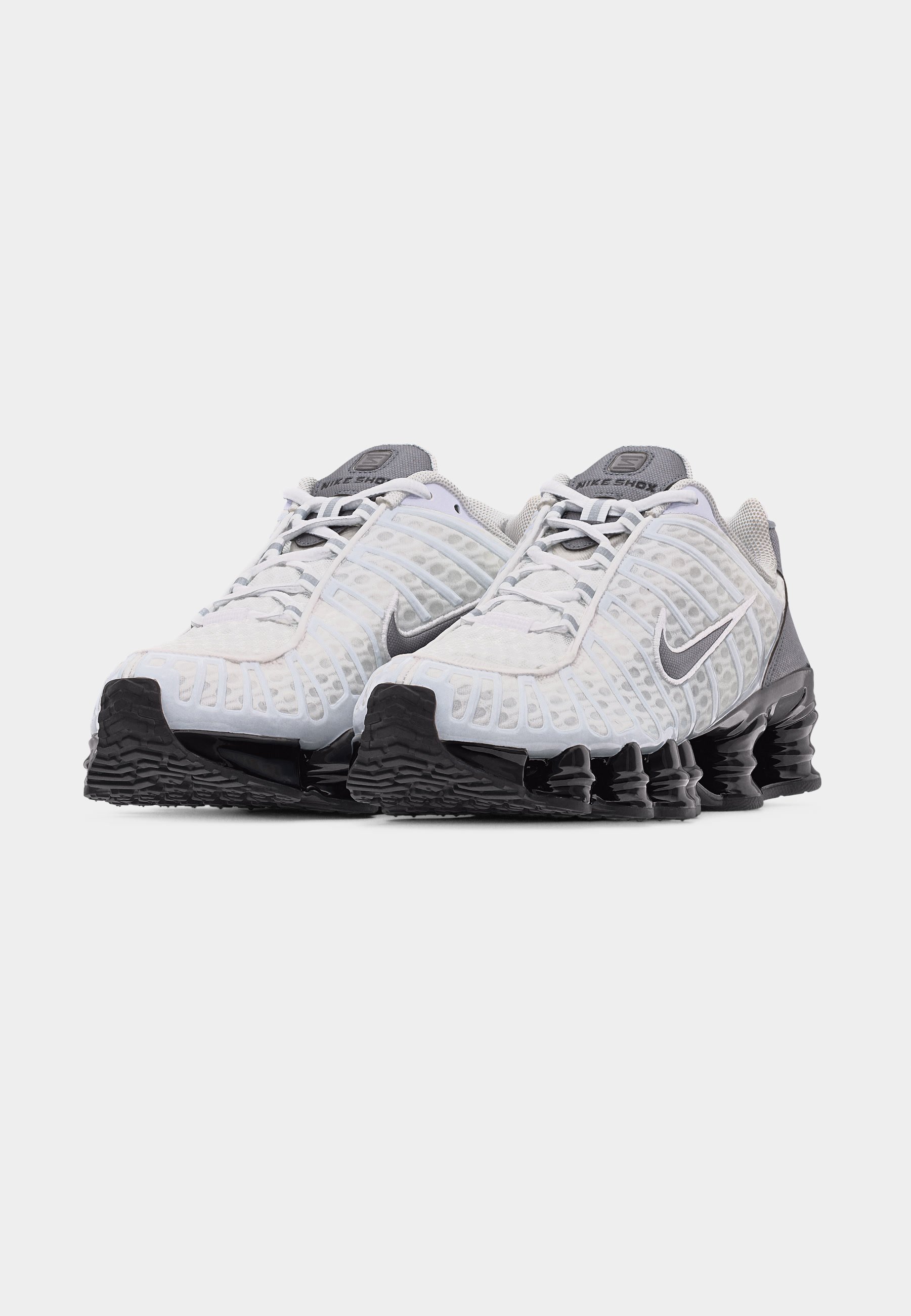 Nike Sportswear SHOX TL UNISEX - Sportbačiai - white/metallic cool