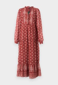 VMHEDI - Maxi ruha - marsala/birch