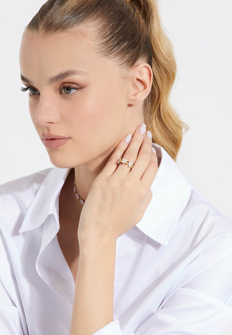Guess LOTUS - Anello - goldenfarbe