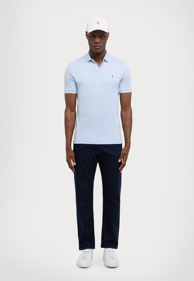 Polo Ralph Lauren CUSTOM SLIM FIT SOFT COTTON POLO SHIRT - Bluză polo - oxford blue