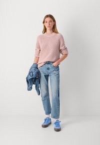 Marc O'Polo RAGLAN LONGSLEEVE ROUND NECK - Pulover - dusty rose