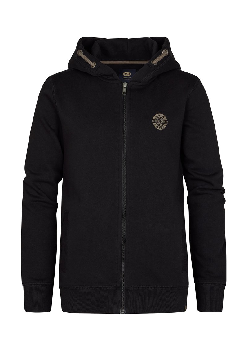 Petrol Industries Sweater met rits zwart