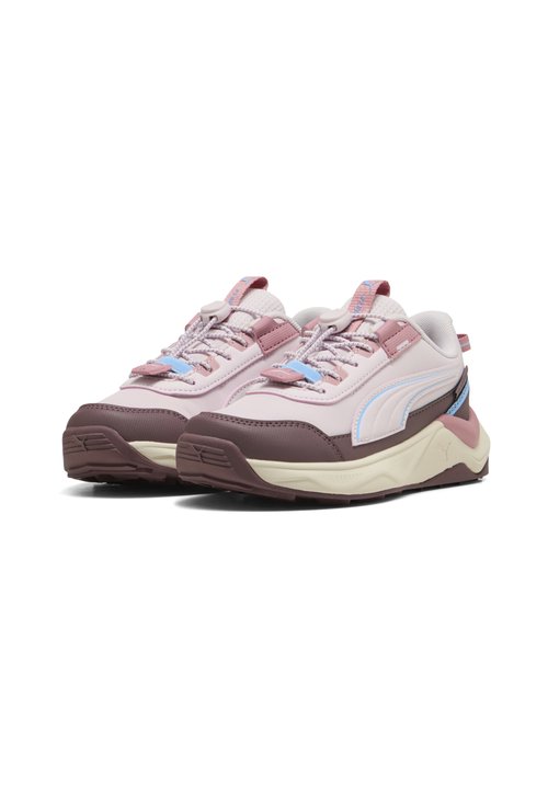 PUMA EVOLVE 2,0 TRAIL LO PS UNISEX - Trail running shoes - powder pink-blue guppy-rich cocoa — foto 2