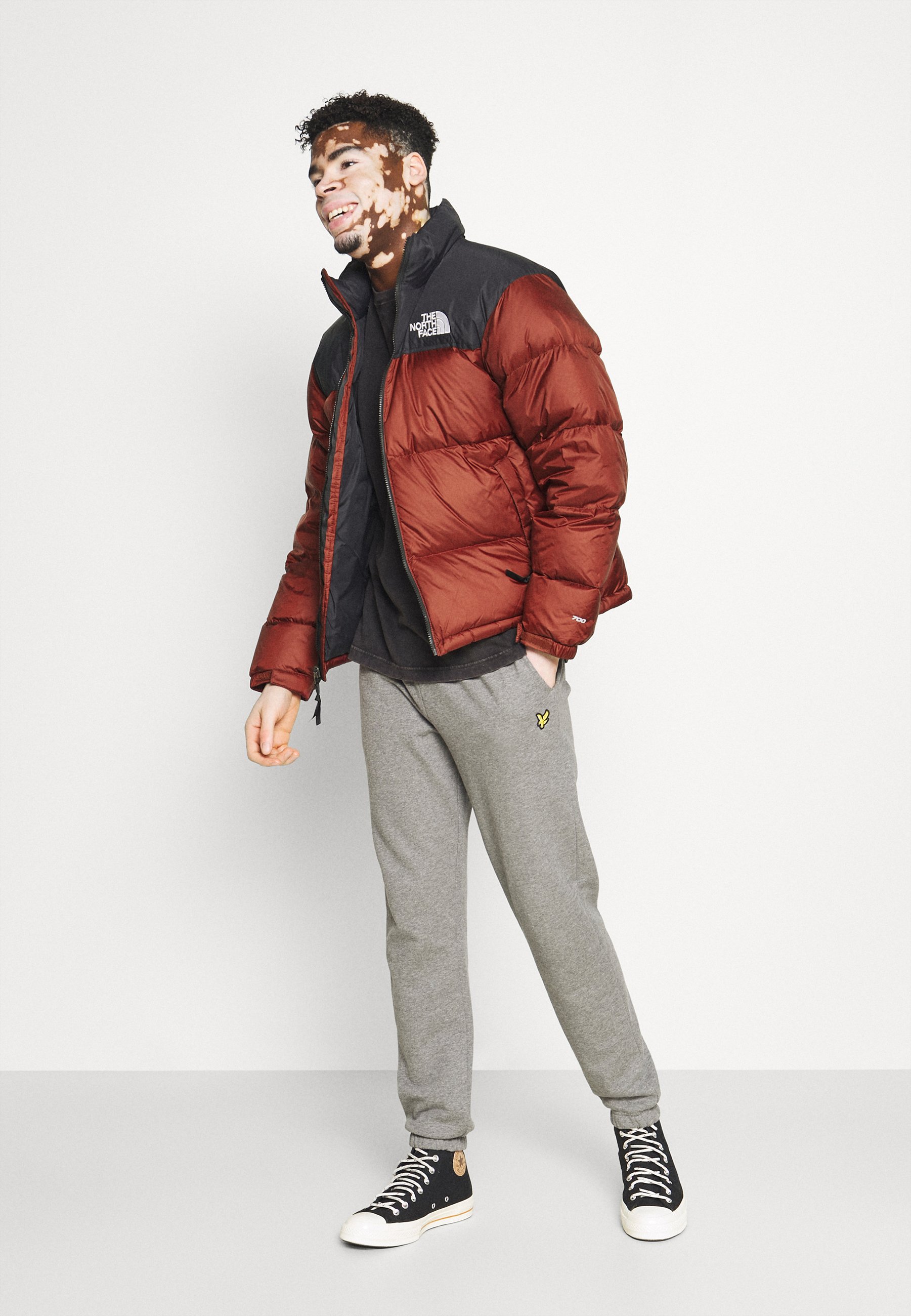 the north face rosso