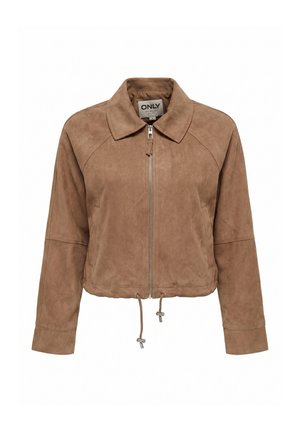 ONLY, 15376829 . - Faux leather jacket - marron