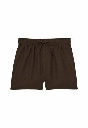 Reiss REGULAR FIT - WILLOW DRAWSTRING   - Shortsit - chocolate brown