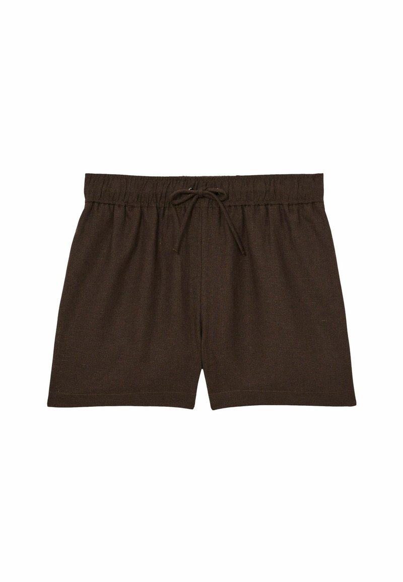 Reiss REGULAR FIT - WILLOW DRAWSTRING - Shortsit - chocolate brown