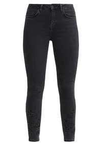 New Look Vaqueros slim fit - black