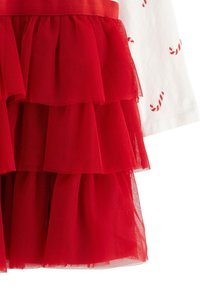 Lindex XMAS FUN - Juhlamekko - dark red