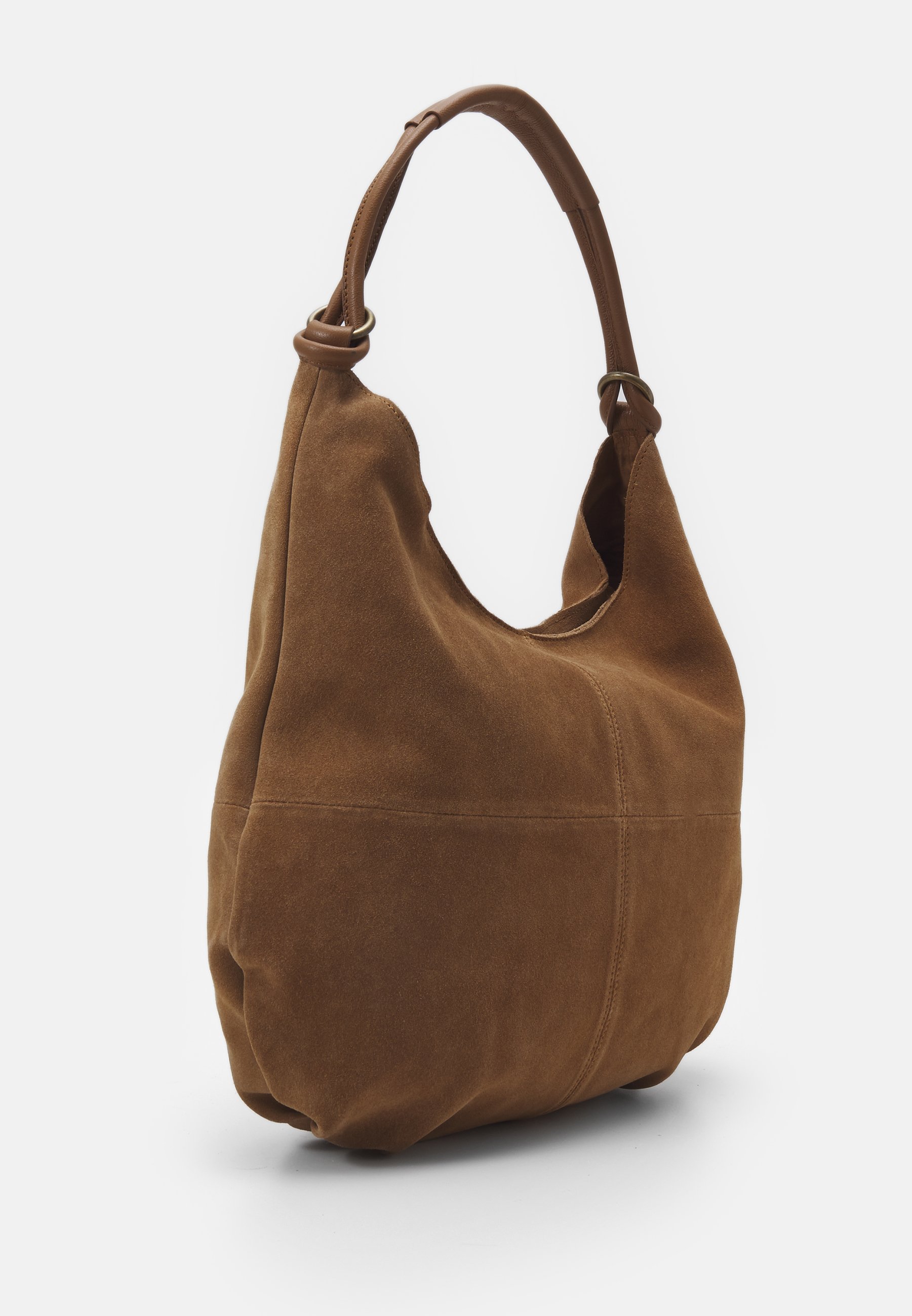 Zign LEATHER Shoppingveske cognac Zalando.no Zign Shoppingveske dark brown Zalando.no