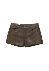 STUDDED - Short - brown