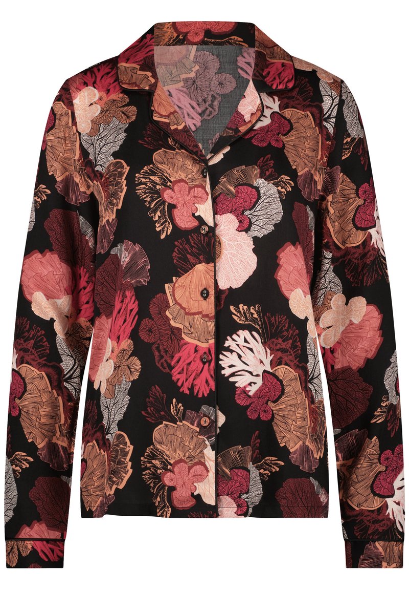 Hunkemöller Pyjamashirt zwart Hunkemöller Pyjamashirt zwart