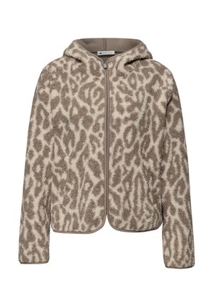 Street One HOODIE - Fleecejas - braun