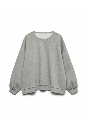 Vero Moda, SWEATSHIRTS VMTEDDY SWEATSHIRT - Sweatshirt - light grey melange