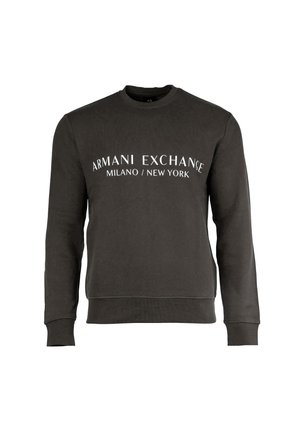 Armani Exchange FELPA - Sweater - dunkelbraun peat