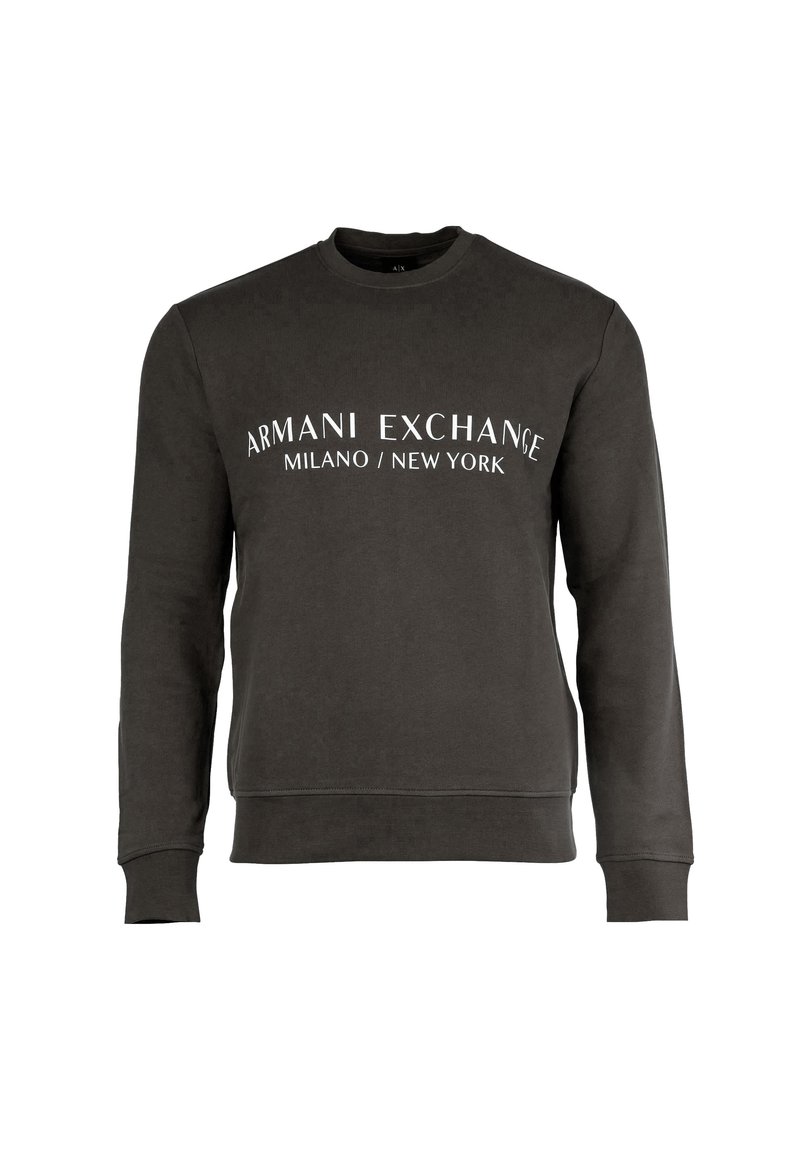 Armani Exchange FELPA - Sweater - dunkelbraun peat