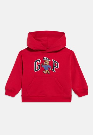 LOGO BRANNAN BEAR HOOD TODDLER BOY - Φούτερ - modern red