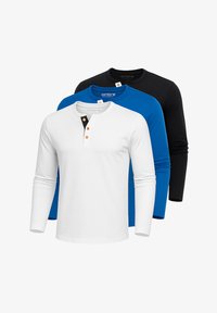 Unselected, white/blue/black