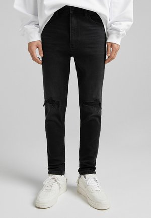 Slim fit jeans - black