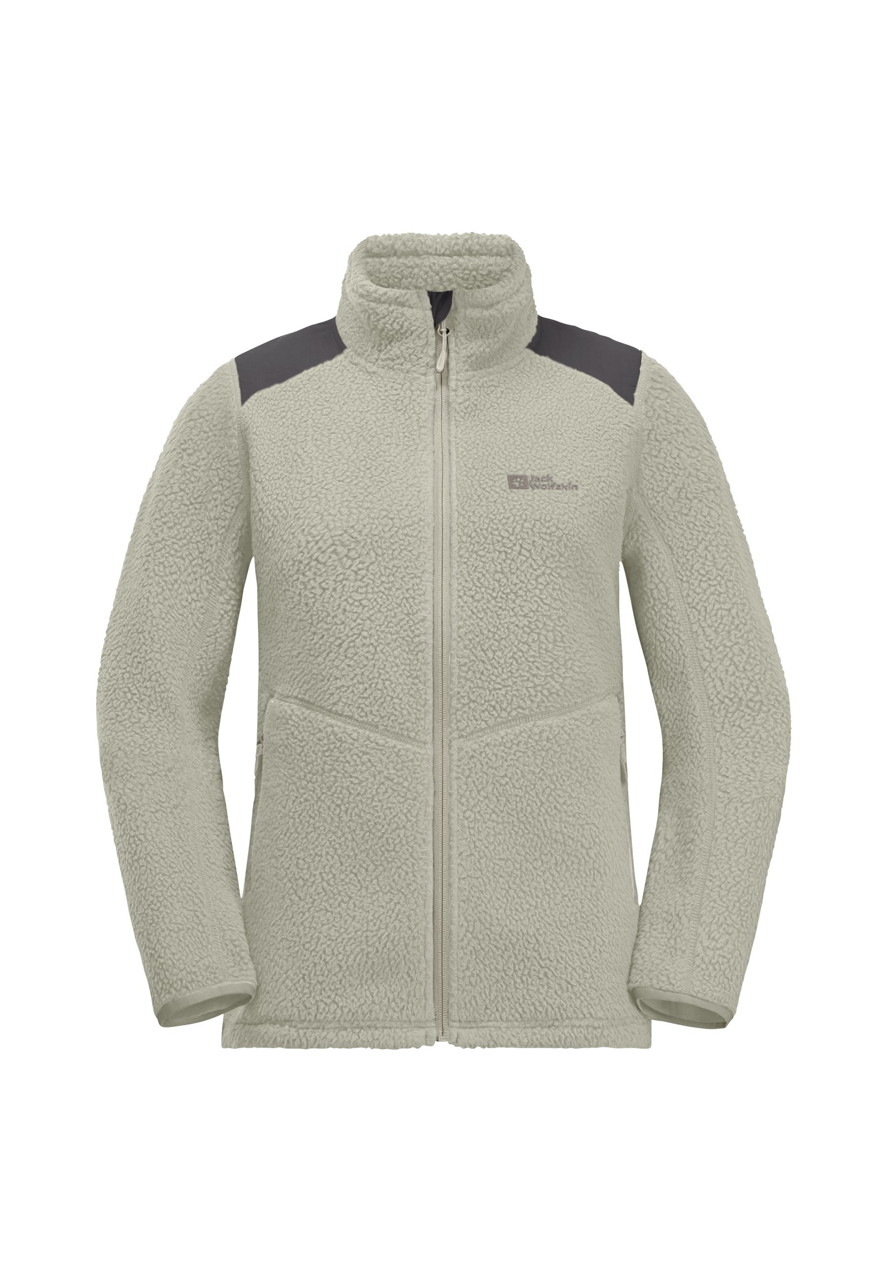 Jack Wolfskin KAMMWEG PILE Fleece jacket seal/off-white Zalando