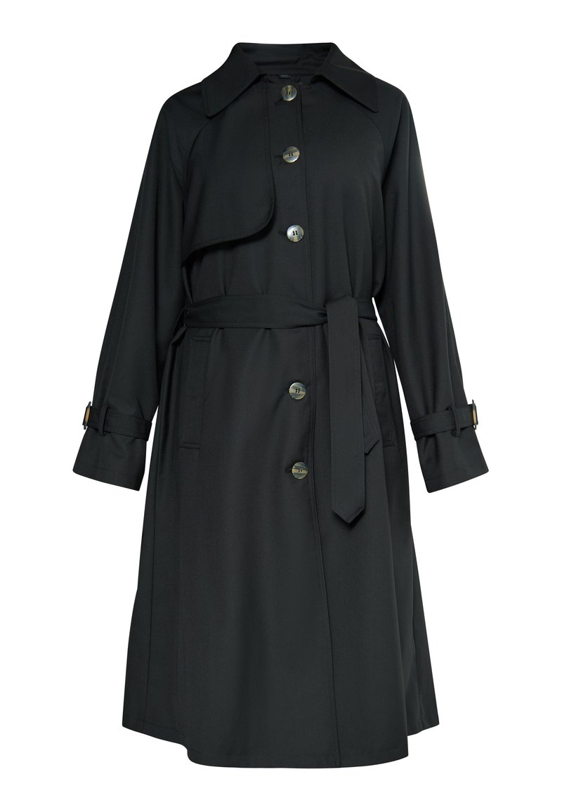 dreimaster Trenchcoat zwart